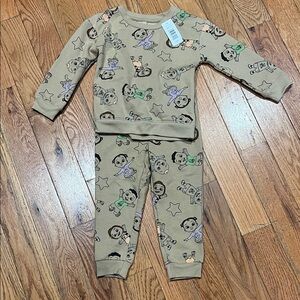 Cocomelon sweatsuit - Tan